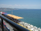 Θέα στο λιμάνι από μπαλκόνι του Liakakos Rooms